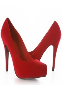 Elegant  Red Shoes
